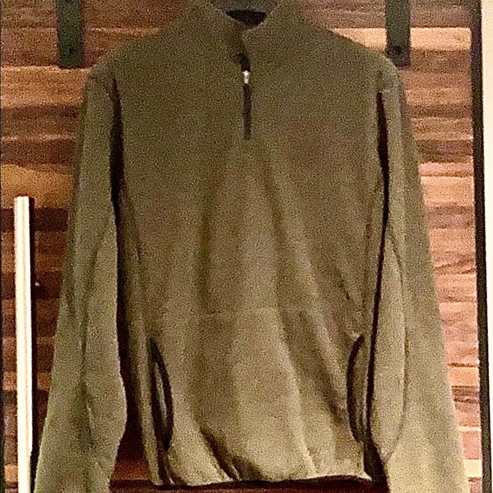 Powder Creek outfitters fleece quarter zip pullover XXL